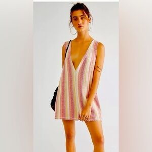 🌸HP🌸Free People Escape With Me Romper. Size Small.